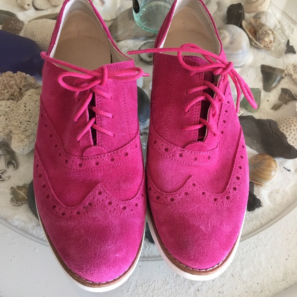 Cole Haan Pink Loafers Ladies size 8